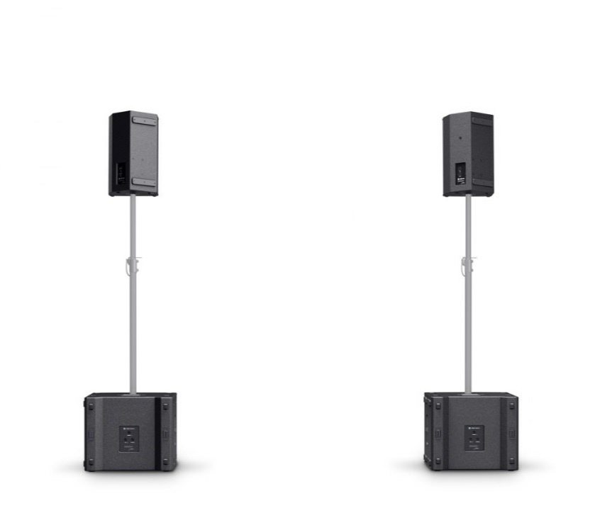 LD Systems STINGER G3 EVENT SET 2 x 10" Passiv-PA-Lautsprecher + 2 x 15" Passiv-Subwoofer + Endstufe