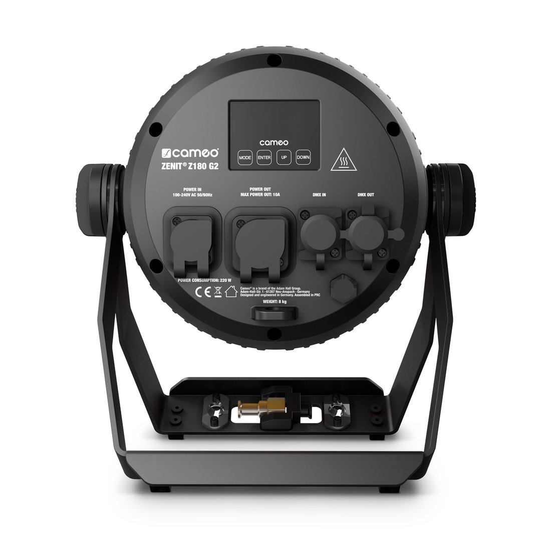 Cameo ZENIT Z180 G2 Professioneller PAR-Scheinwerfer mit Zoom und Schutzklasse IP65