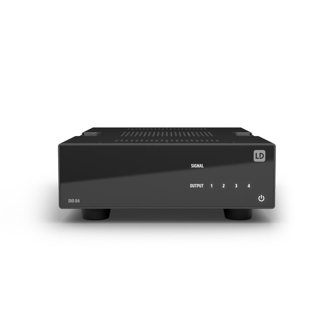 LD Systems DIO 04 4 Ausgänge Dante Interface
