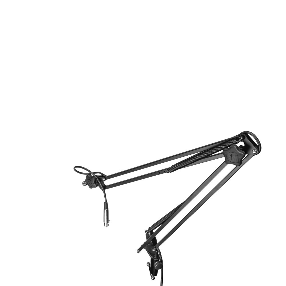 Adam Hall Stands S TBA 01 Tisch Mikrofonarm mit integriertem XLR-Kabel