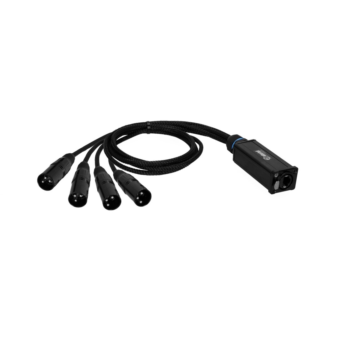 Adam Hall Cables 4 STAR CATBOX XM3 Audio & DMX Multicore | Adam Hall® 4 XLR 3-Pol Male x Cat.6a