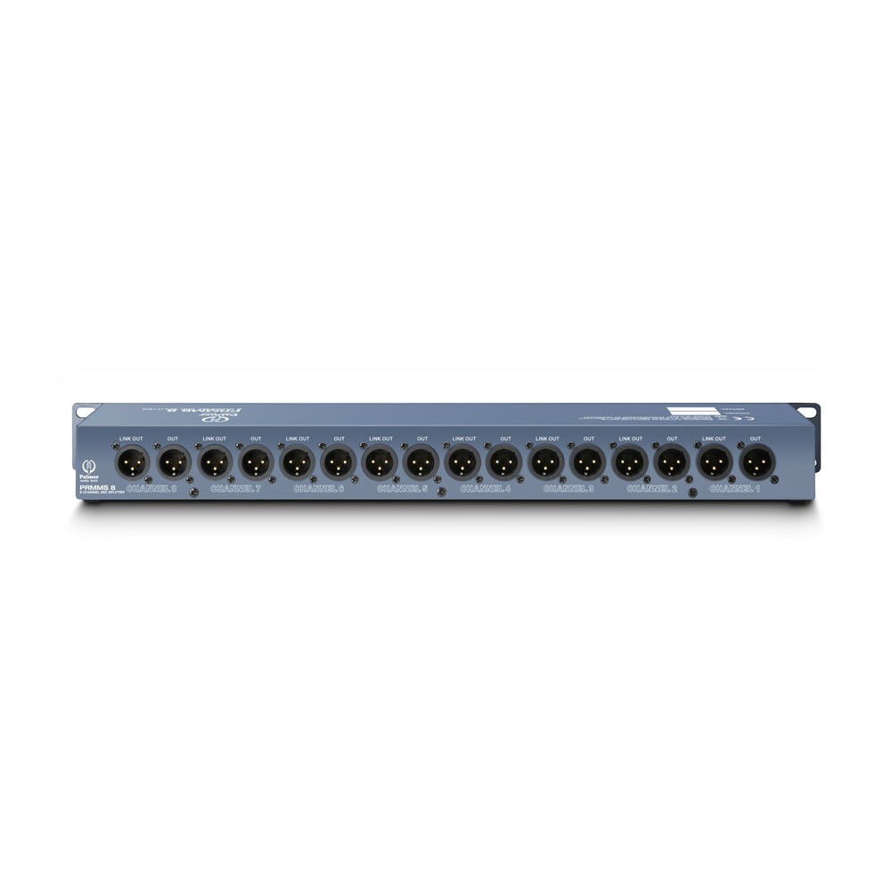 Palmer RMMS 8 8-Kanal Mikrofon-Splitter