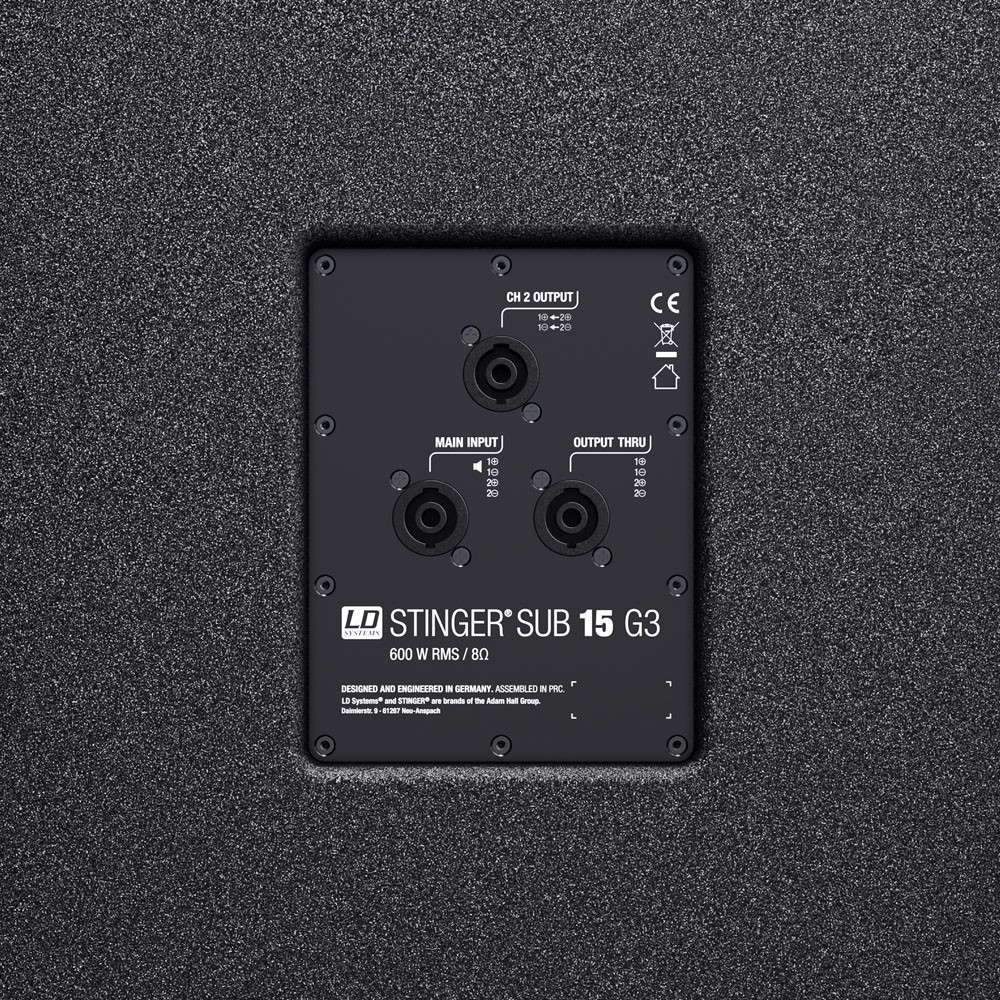 LD Systems STINGER SUB 15 G3 Passiver 15” Bassreflex PA-Subwoofer