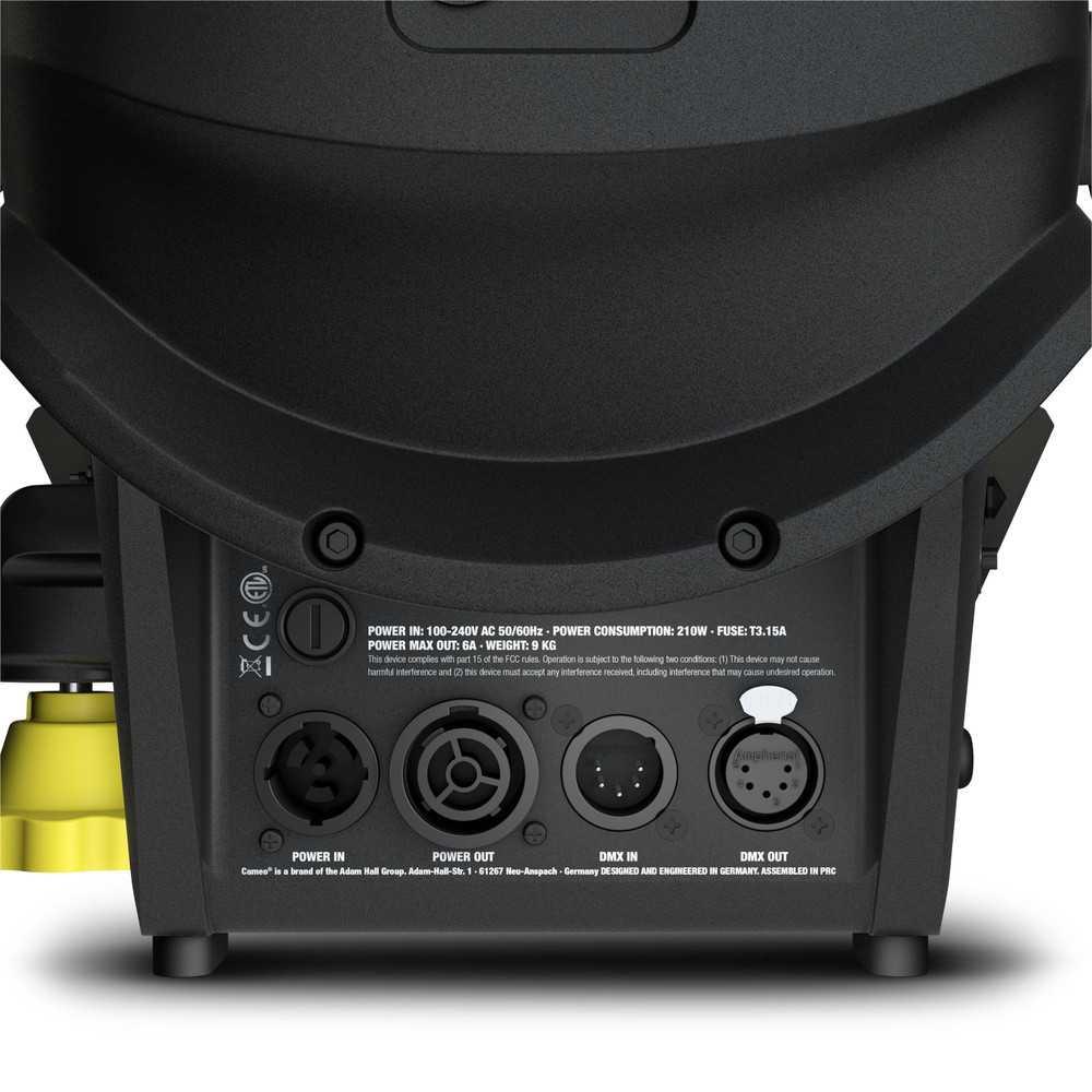 Cameo F2 T PO Stangenbedienbares Fresnel-Spotlight mit Tungsten-LED