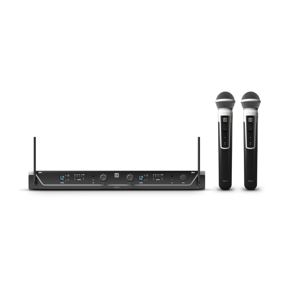 LD Systems U306 HHD 2 Dual - Funkmikrofon System mit 2 x Handmikrofon dynamisch