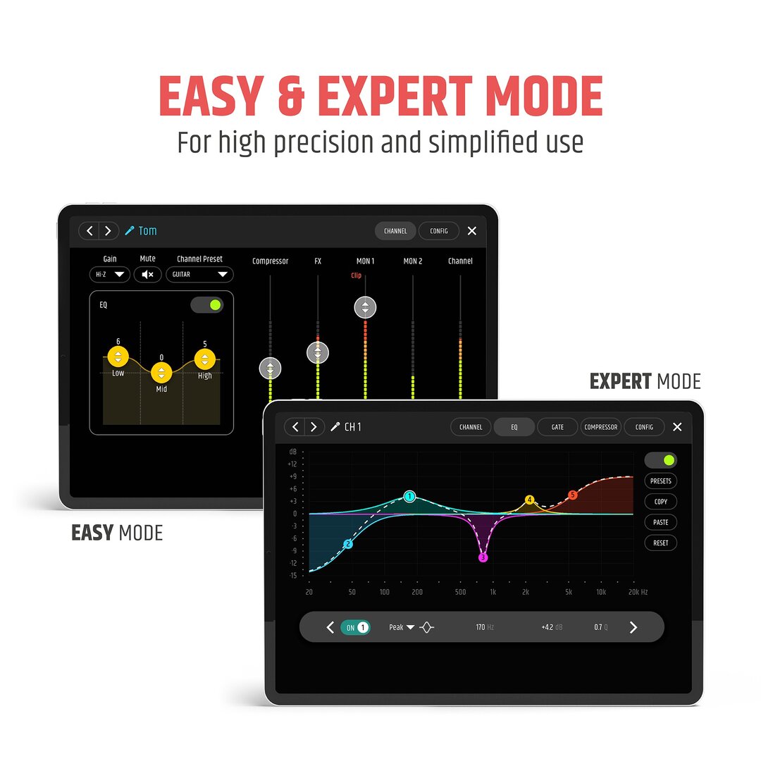 LD Systems MAUI 11 G3 MIX  Portables Cardioid Säulen PA System mit Digital-Mixer, schwarz