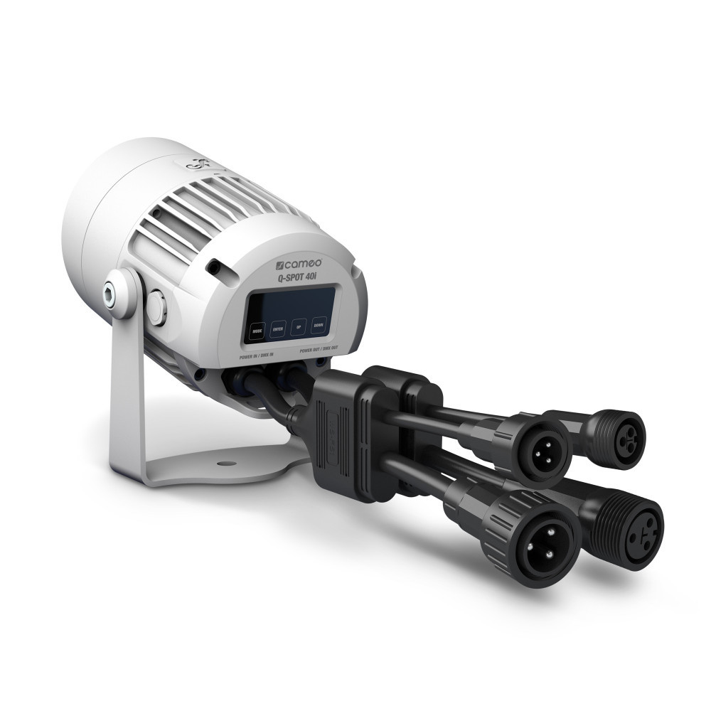 Cameo Q-SPOT 40i Kompakter IP65 Outdoor-Spot mit 40W RGBA-LED