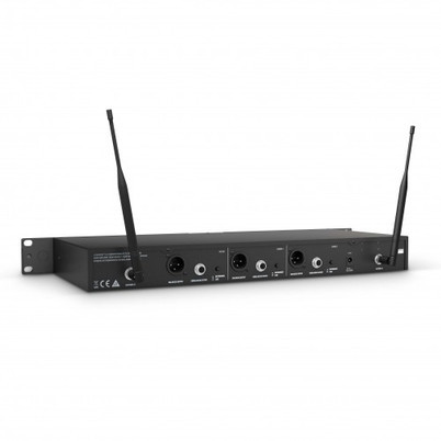 LD Systems U505 BPHH 2 Funkmikrofon System 2 x Headset beigefarben