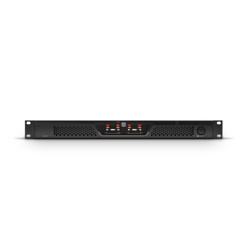 LD Systems IPA 412 T 4-Kanal DSP Installationsendstufe 4 x 120 W @ 4 Ohm / 70V/100V