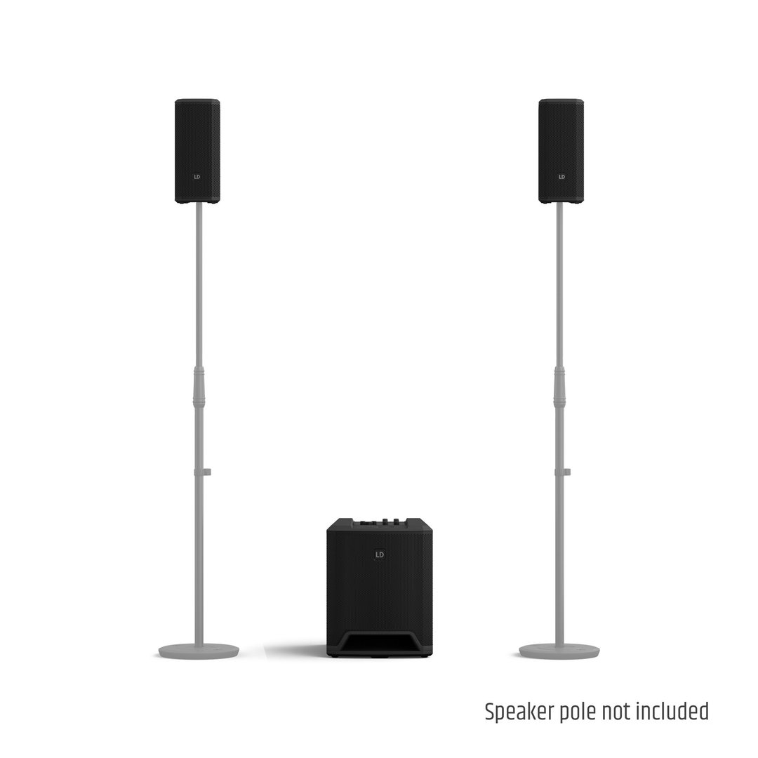 LD Systems DAVE 10 G4X Kompaktes 2.1 PA-System aktiv