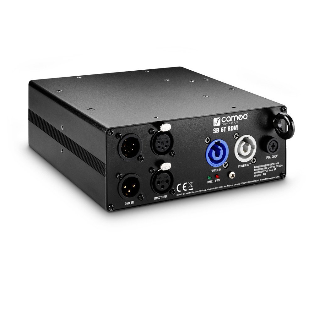 Cameo SB 6 T RDM 6-Kanal DMX/RDM Splitter/Booster