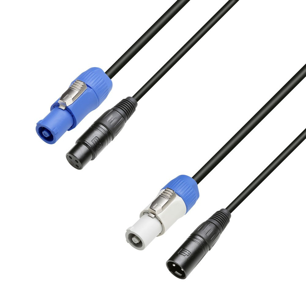 Adam Hall Cables 8101 PSDT 0500 Netz- & DMX Kabel Power Twist