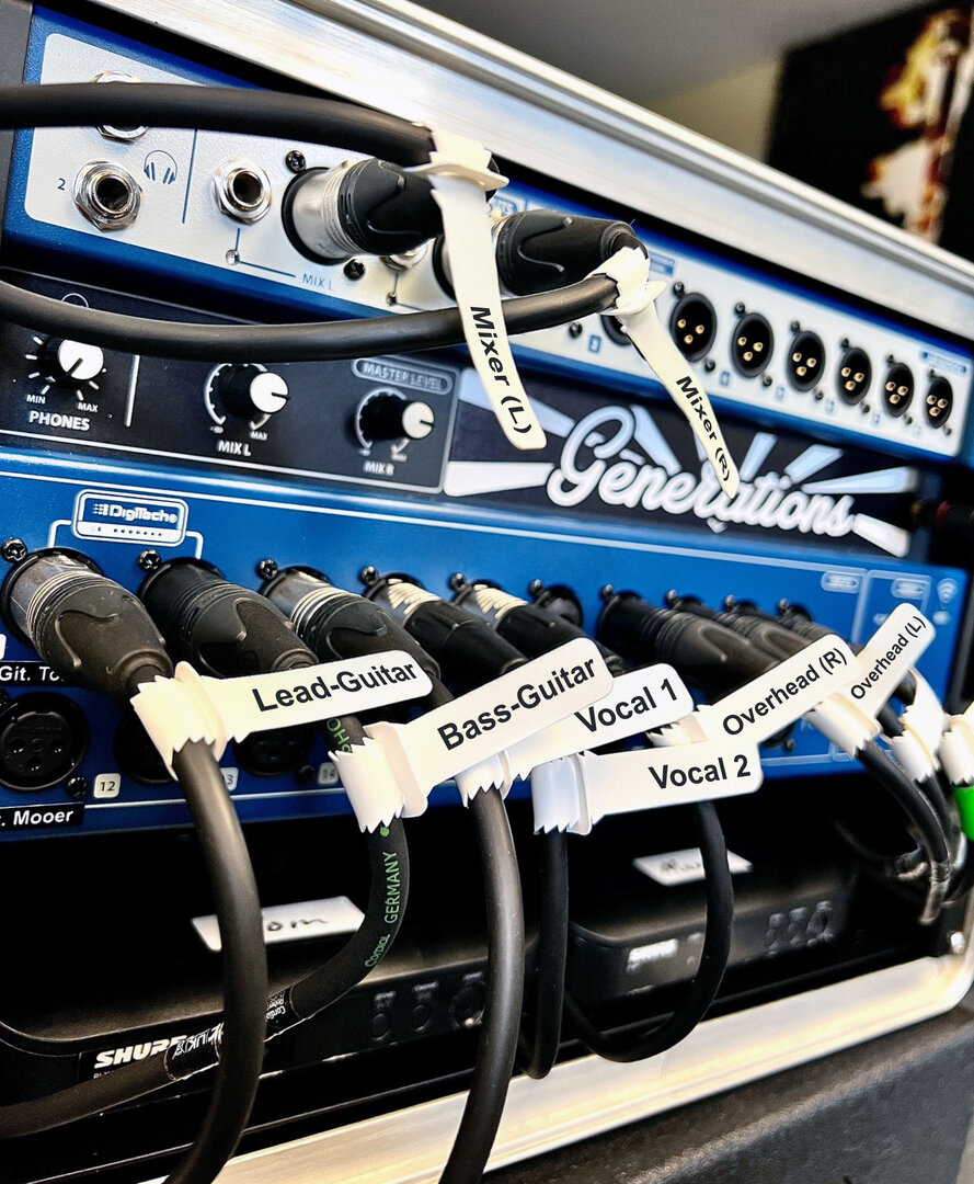 Texit Eventline  Band  Kabelmarkierer, Beschriftungsset