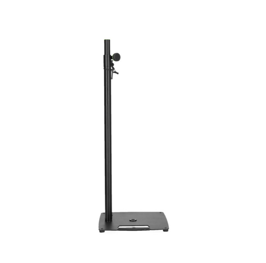 Gravity LS 431 C B Lichtstativ und Lautsprecherstativ mit kompaktem, quadratischem Stahl-Standfuß un