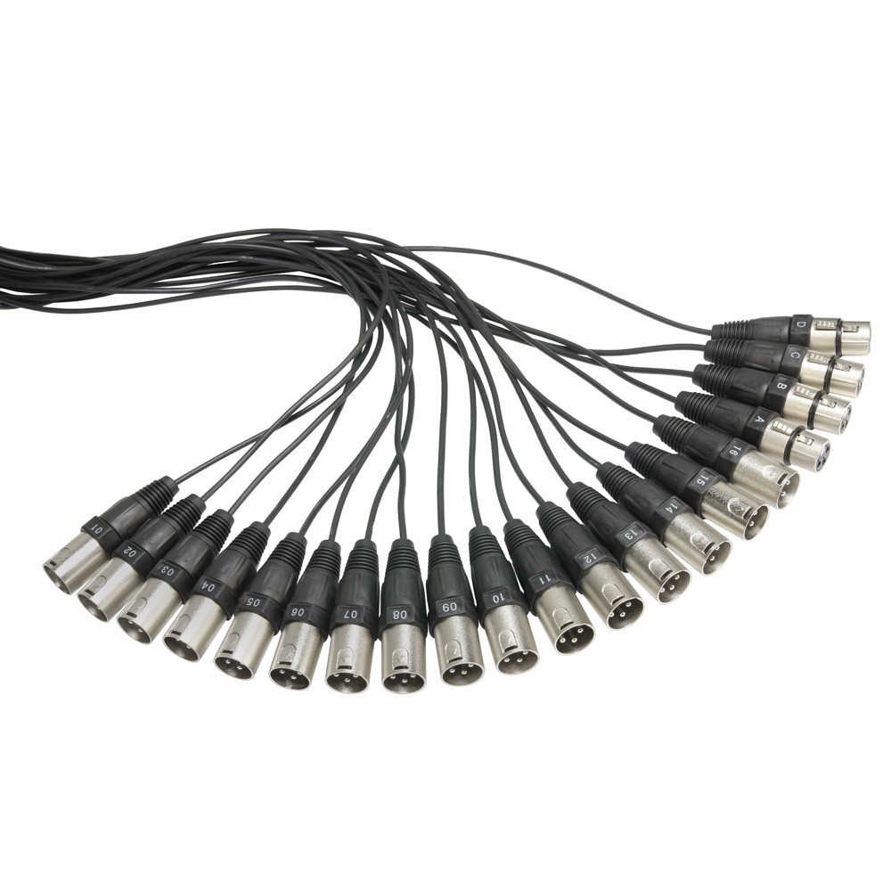 Adam Hall Cables K 20 C 15 Multicore mit Stagebox 16/4 15 m