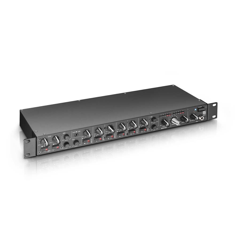 LD Systems ZONE 622 19" 2-Zonen Mixer 1HE