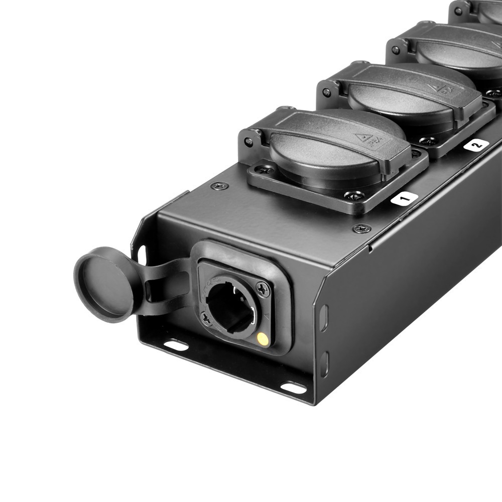 Adam Hall Cables PRO PORT 6 T Stromverteiler 6 x IP54 Schuko out & IP65 in/out