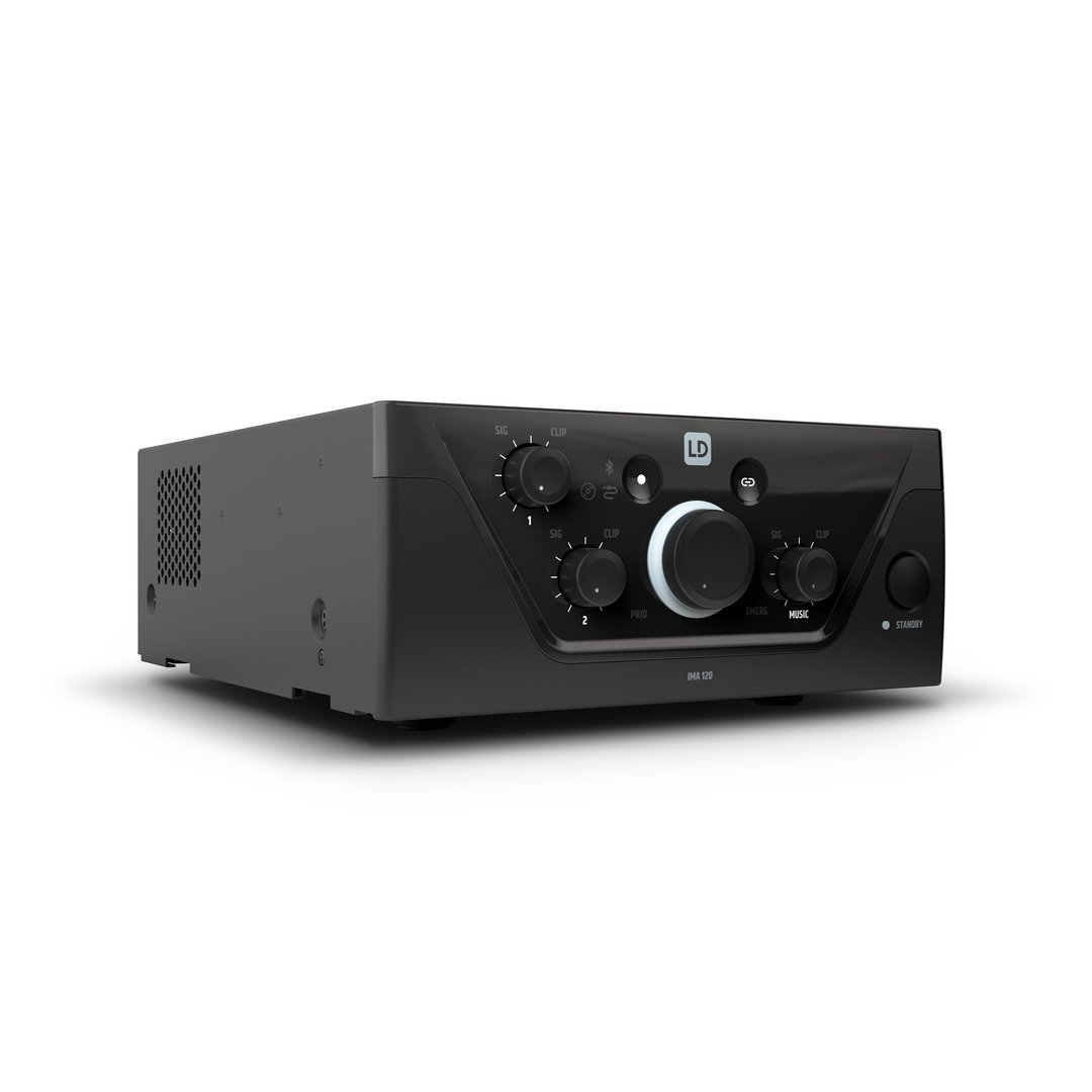 LD Systems IMA 120 Installation Mischverstärker 120W @ 4 Ohm / 100 V / 70 V