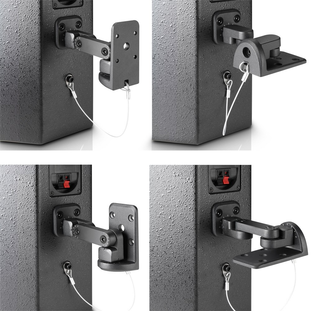 LD Systems SAT WMB 10 W  Wandhalterung für Boxen weiß