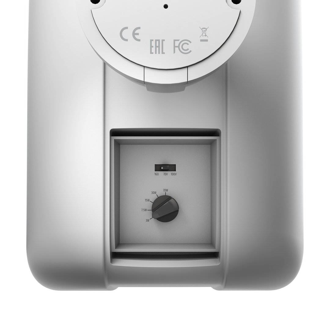 LD Systems DQOR 8 T W 8" Indoor/Outdoor 2-Wege-Installationslautsprecher passiv 8 Ohm, weiß