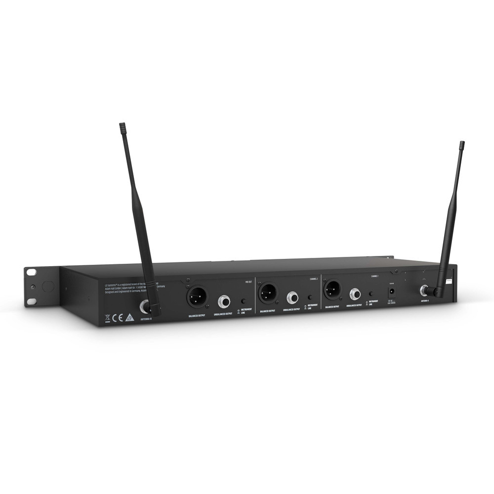 LD Systems U505 HBH 2 Funkmikrofon und Headset mit Bodypack