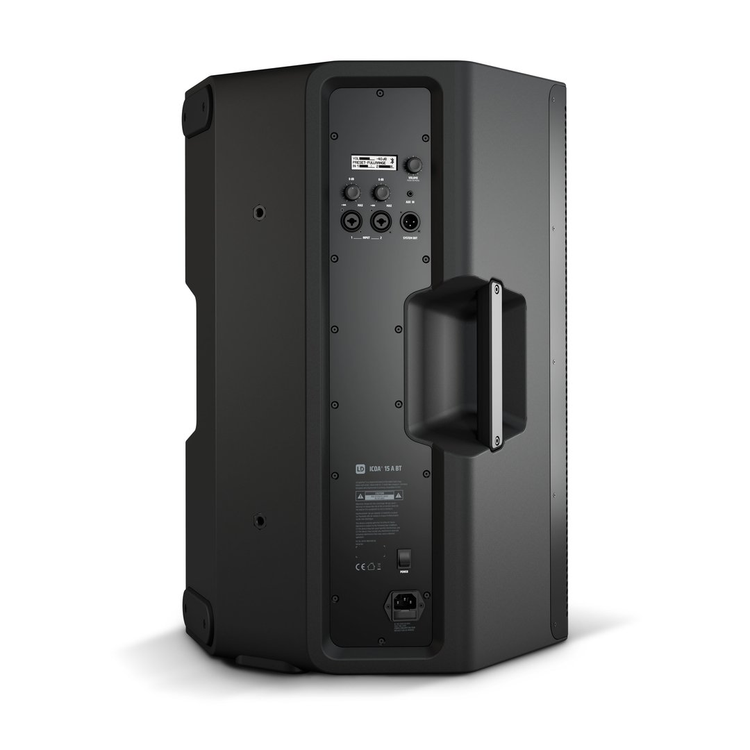 LD Systems ICOA 15 A BT 15" Aktiver koaxialer PA-Lautsprecher mit Bluetooth