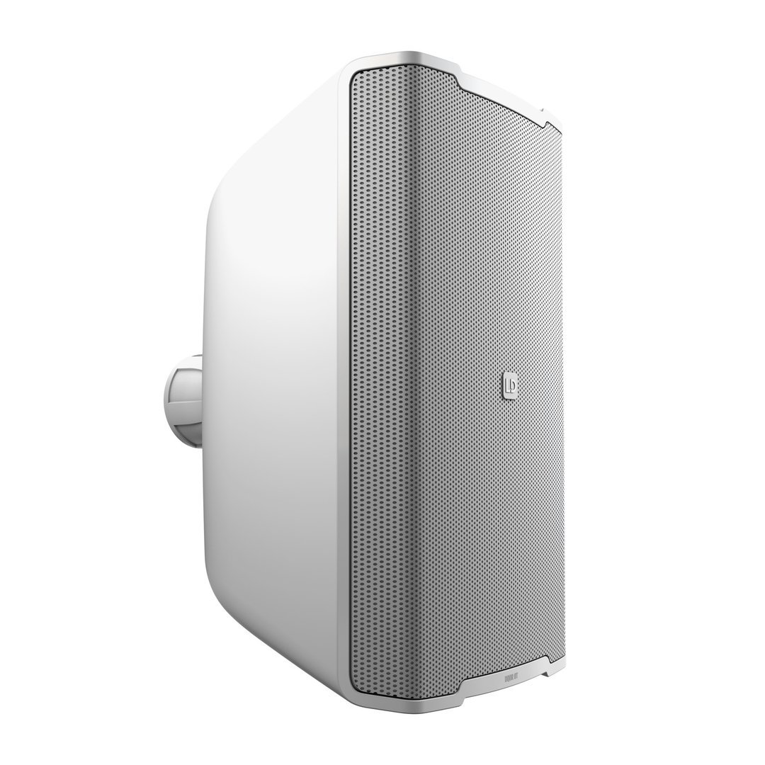 LD Systems DQOR 8 T W 8" Indoor/Outdoor 2-Wege-Installationslautsprecher passiv 8 Ohm, weiß