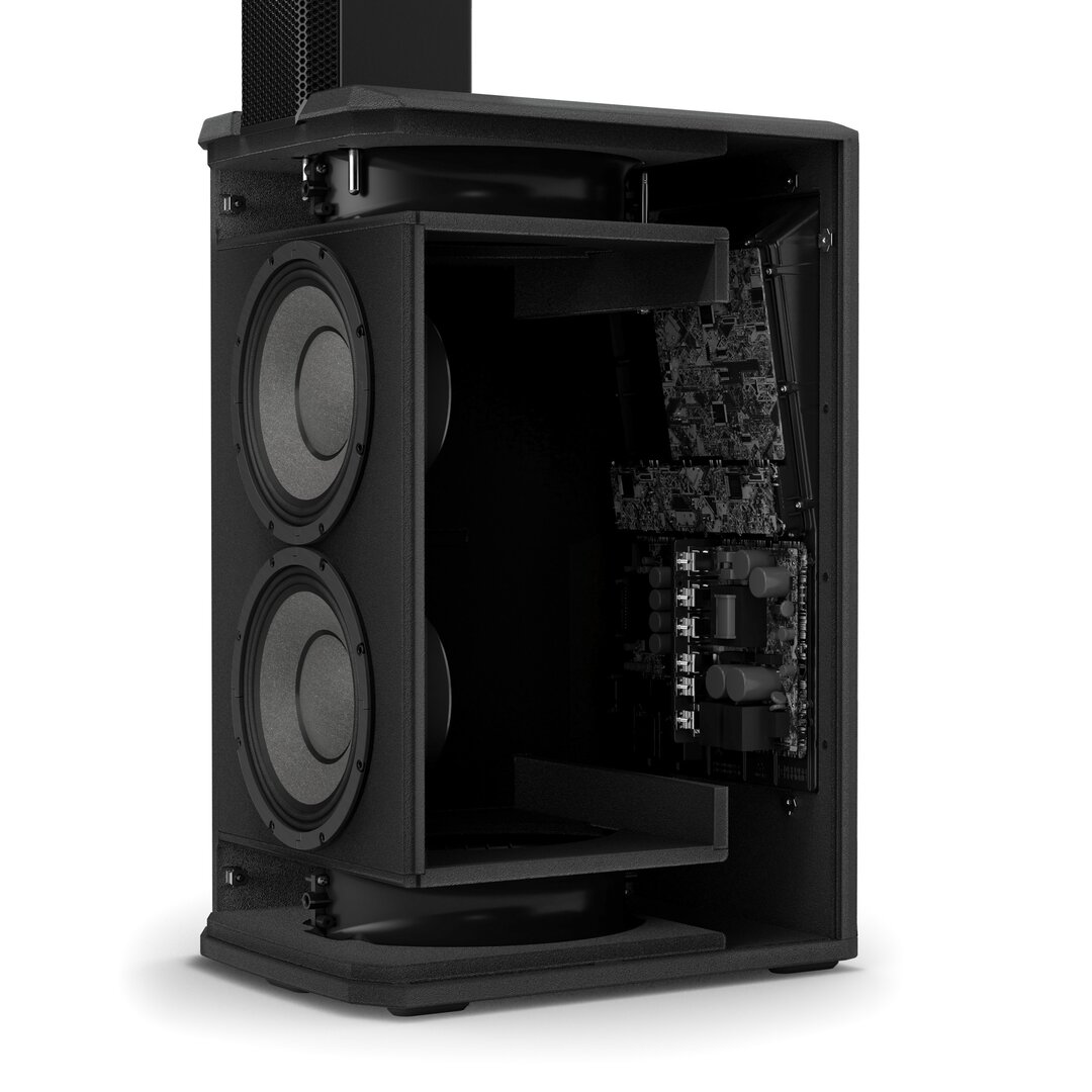 LD Systems MAUI 11 G3 MIX  Portables Cardioid Säulen PA System mit Digital-Mixer, schwarz