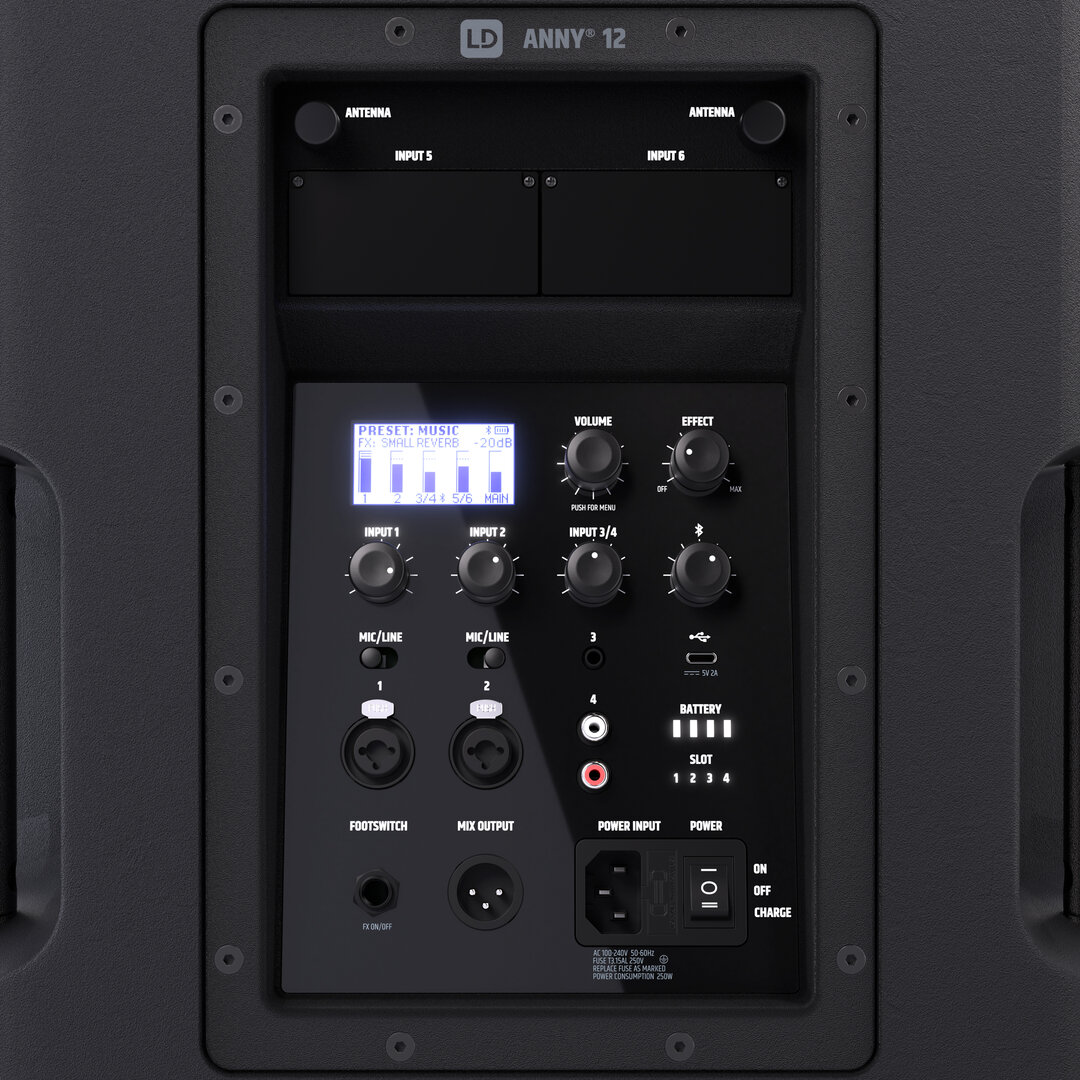 LD Systems ANNY 12 Mobiles Bluetooth PA-System