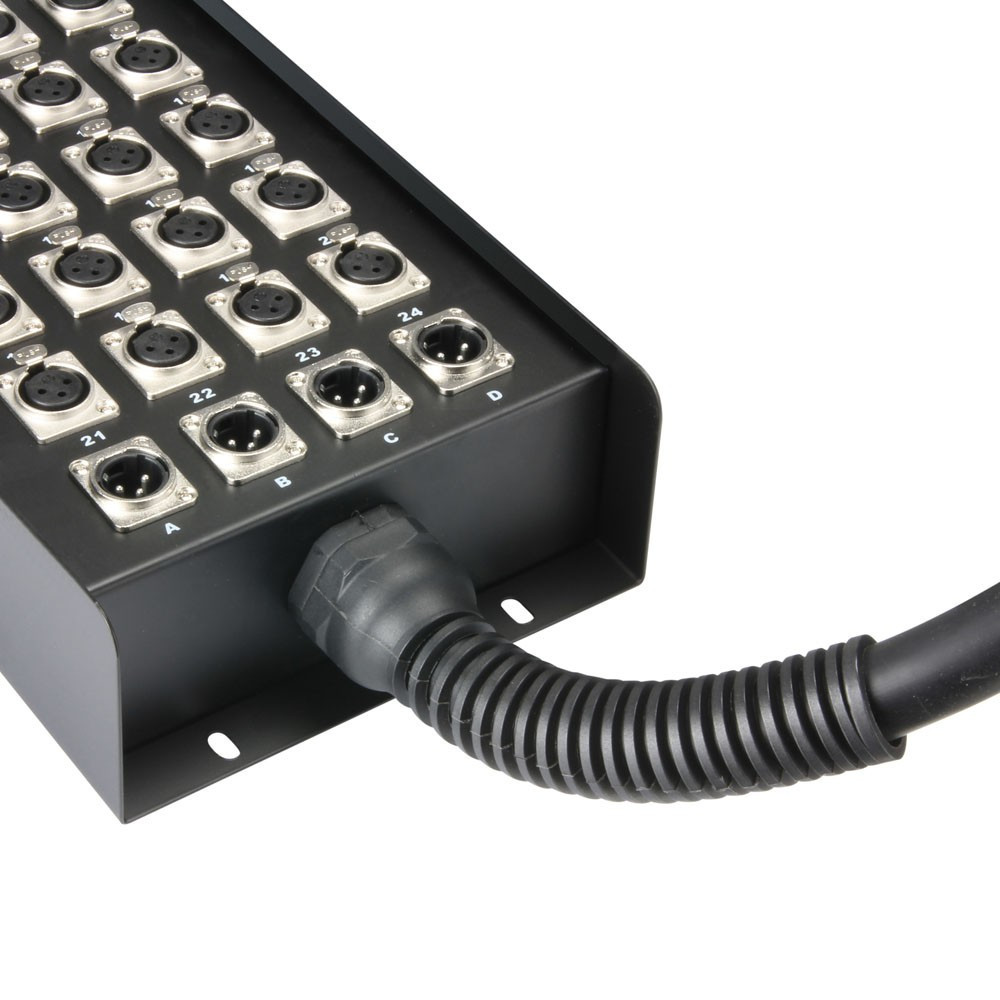 Adam Hall Cables K 28 C 30 Multicore mit Stagebox 24/4 30 m