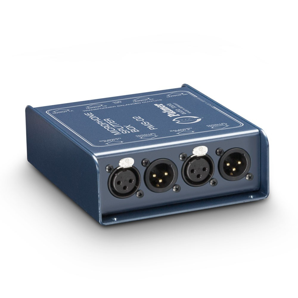 Palmer MS 02 Mikrofon Splitter 2 Kanal