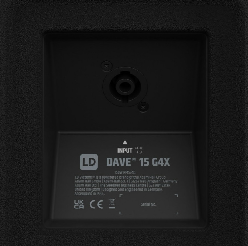 LD Systems DAVE 15 G4X Kompaktes 2.1 PA-System aktiv