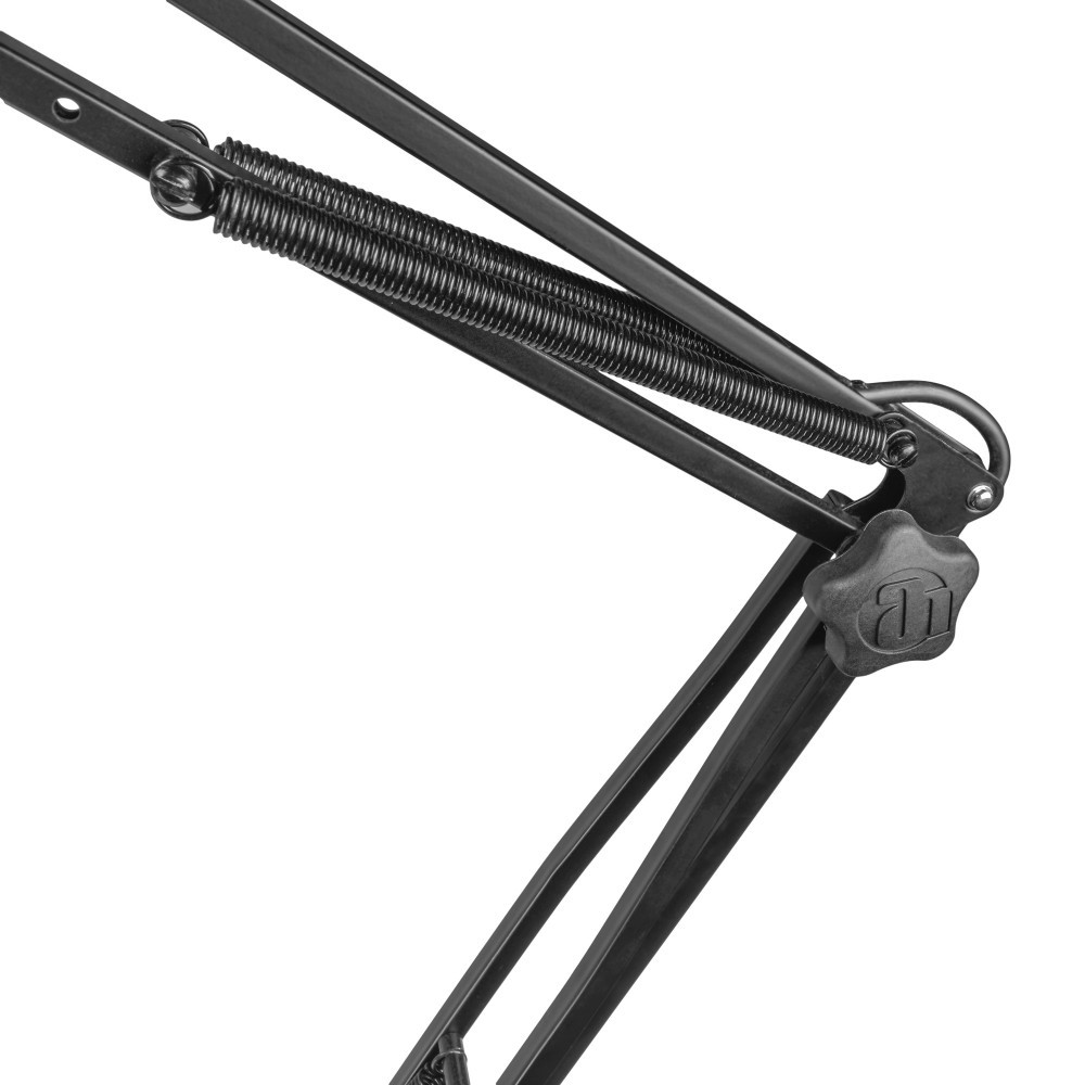Adam Hall Stands S TBA 01 Tisch Mikrofonarm mit integriertem XLR-Kabel