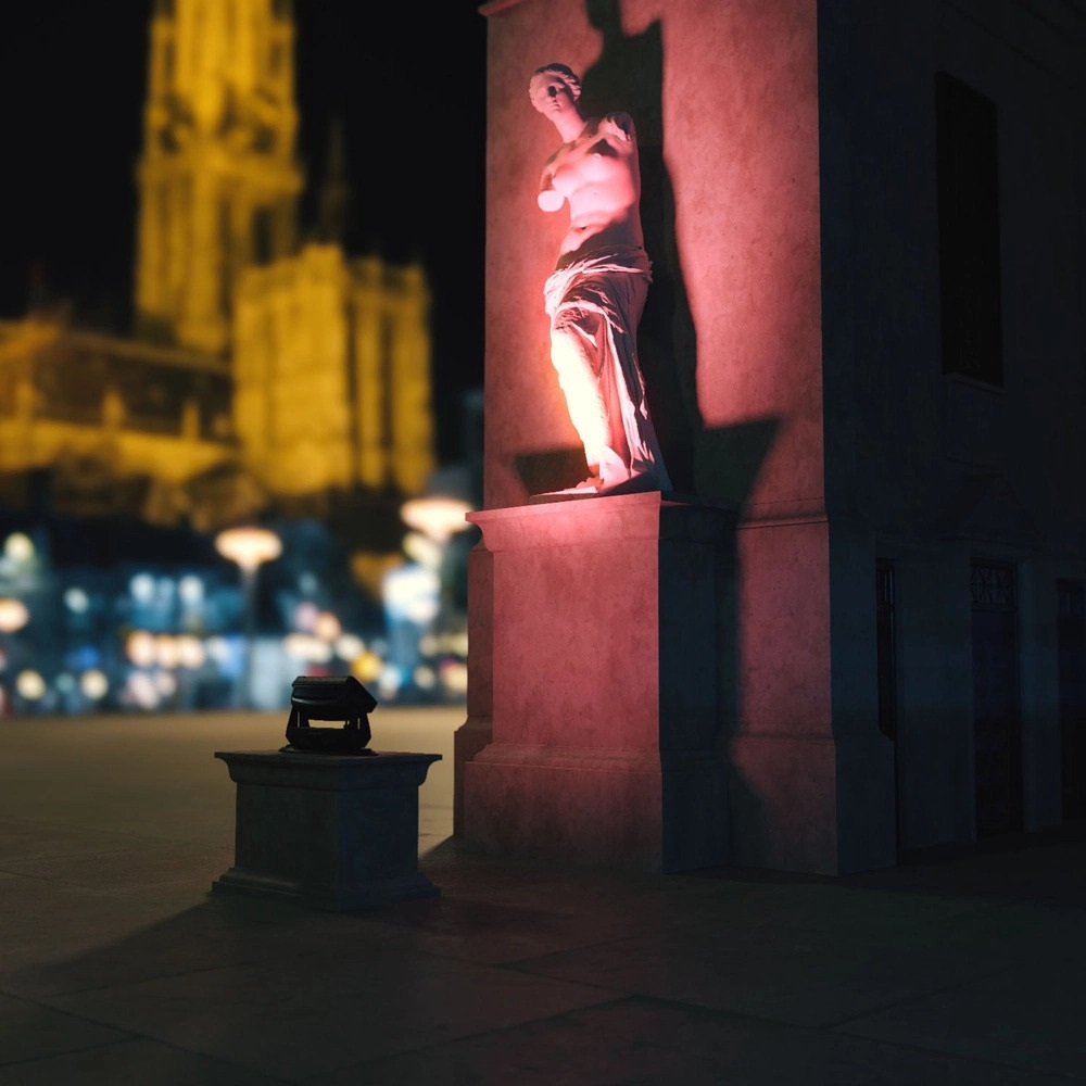 Cameo ZENIT W600i Outdoor LED Wash Light für Festinstallation