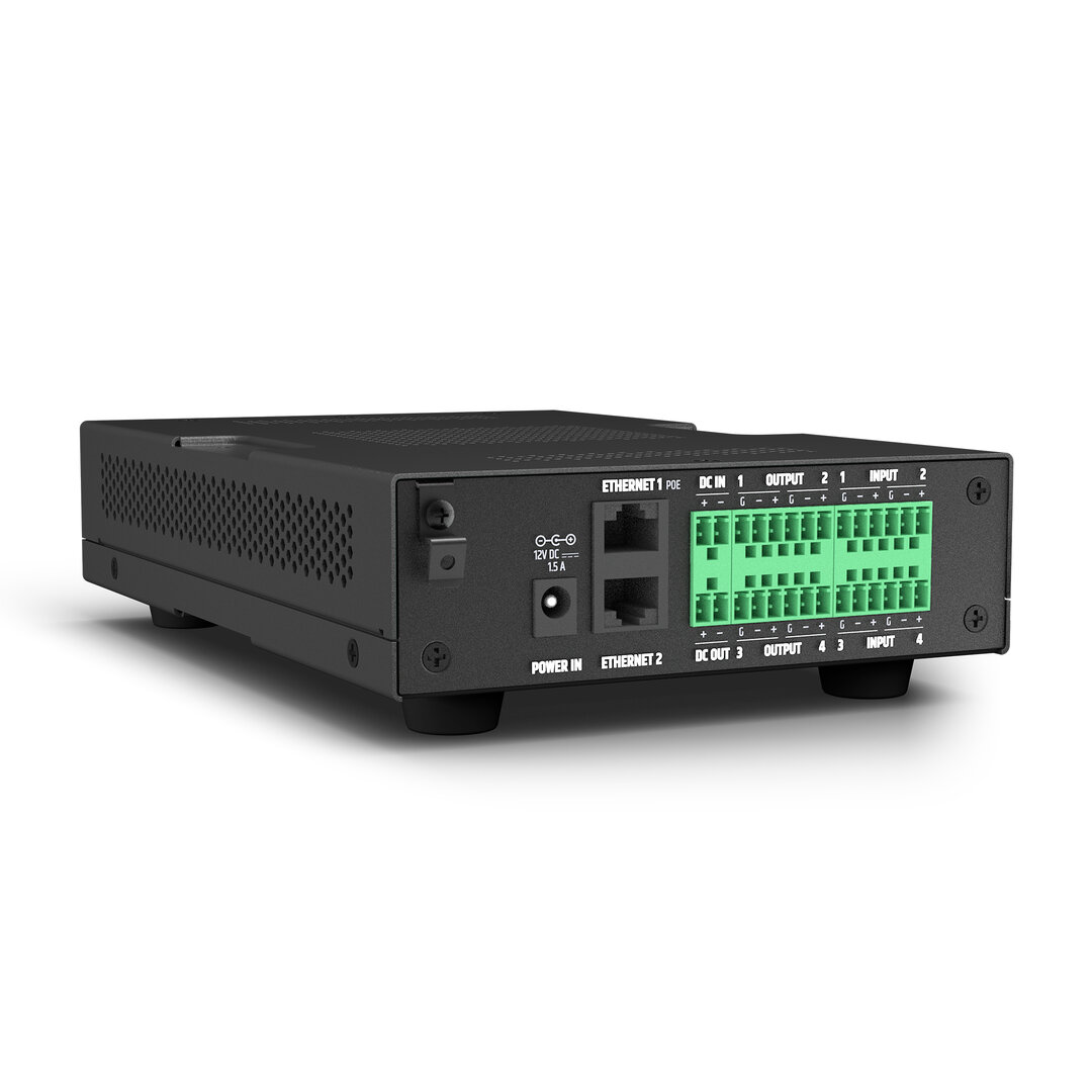 LD Systems NMP 32 32x32 DSP matrix. 4 analog I/O und 28x28 AES67