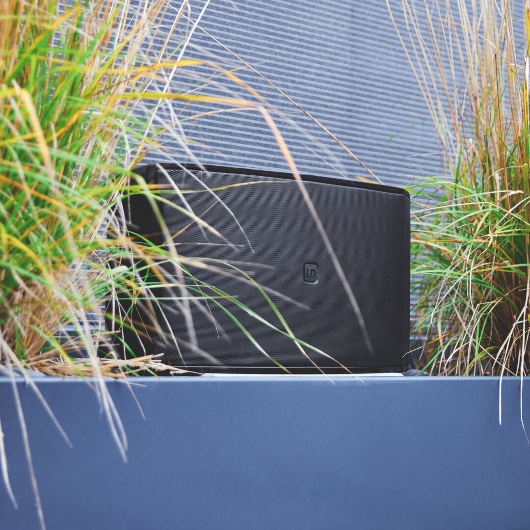 LD Systems  DQOR SUB 8 D Aktiver Dante Indoor/Outdoor-Installations-Subwoofer