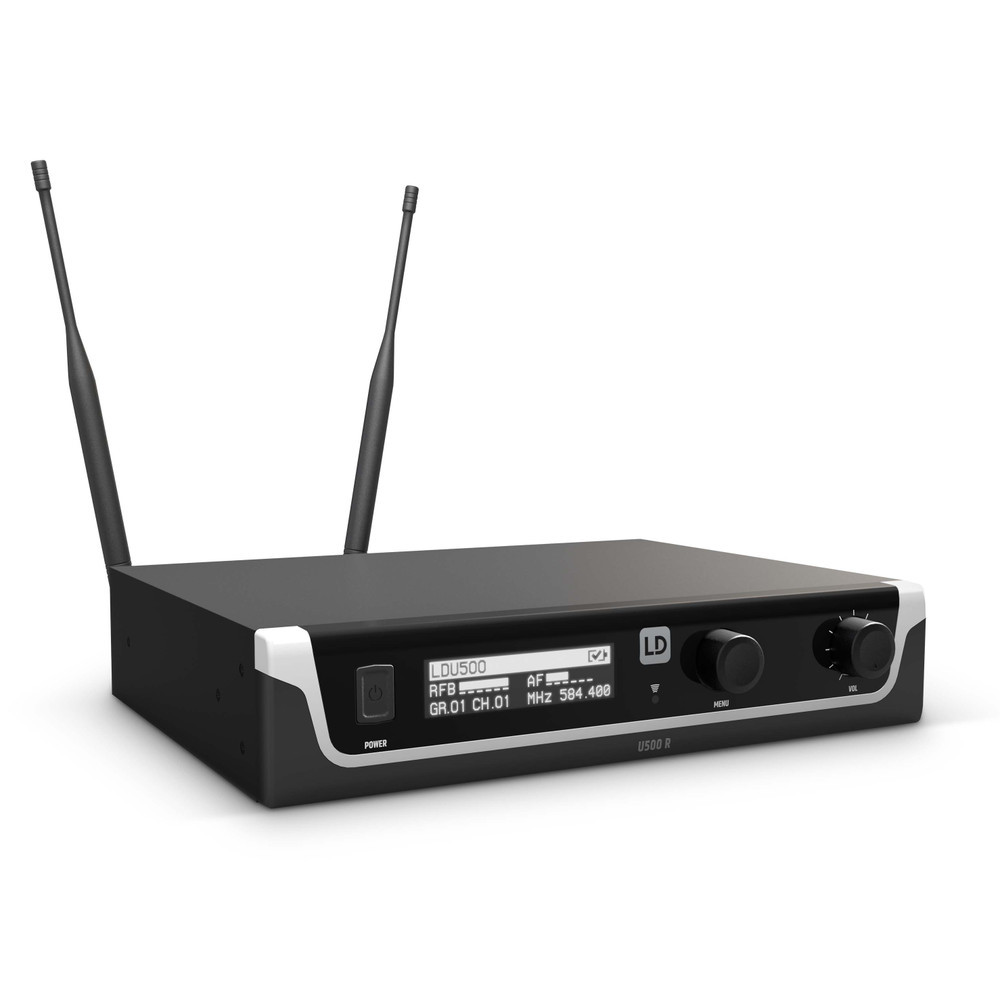 LD Systems U505 BPHH Funkmikrofon System mit Bodypack und Headset beigefarben