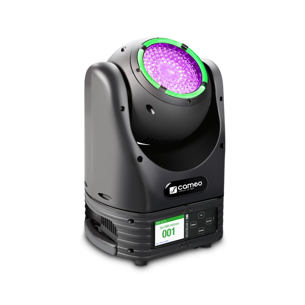 Cameo MOVO BEAM Z100 Beam Moving Head mit LED-Ring