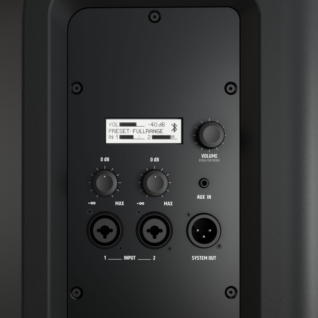 LD Systems ICOA 15 A BT 15" Aktiver koaxialer PA-Lautsprecher mit Bluetooth
