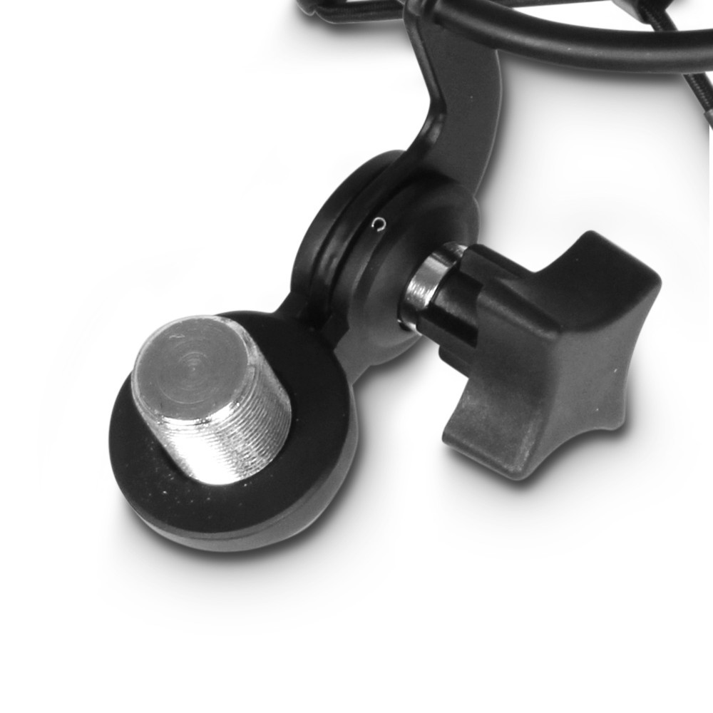 Adam Hall Stands DSM 400 Mikrofonspinne mit Pop Filter
