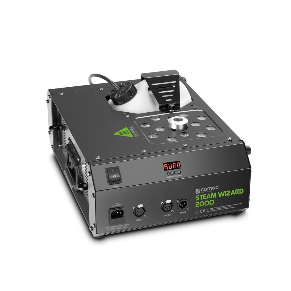 Cameo STEAM WIZARD 2000 Nebelmaschine mit RGBA-LEDs