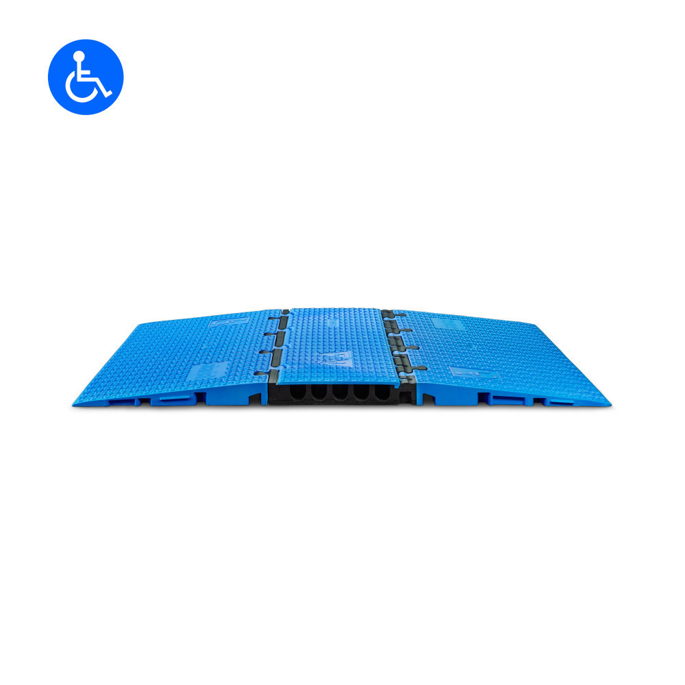 Defender MIDI 5 2D SET BLU Midi 5 2D Set blau Modulsystem für Rollstuhlrampe
