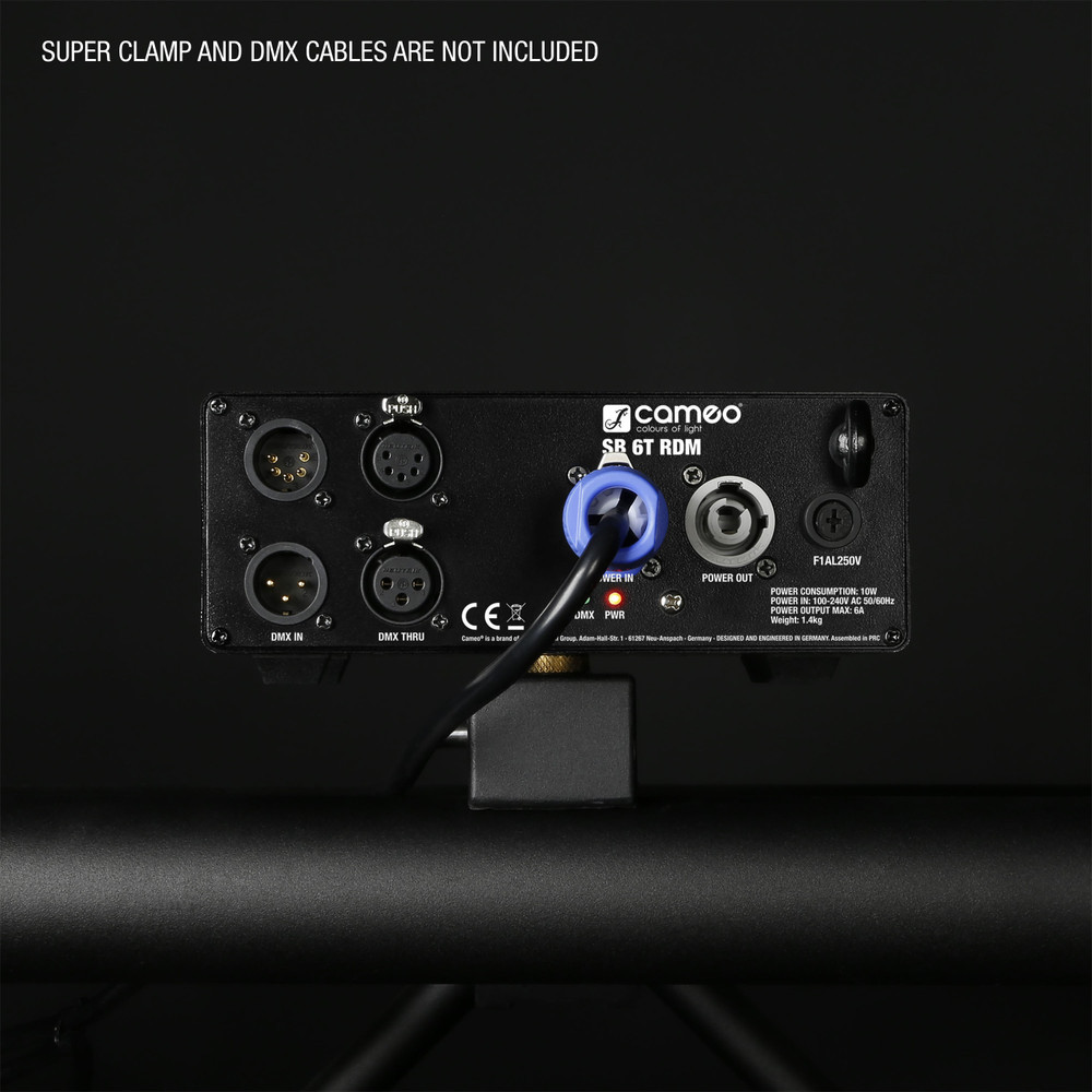 Cameo SB 6 T RDM 6-Kanal DMX/RDM Splitter/Booster
