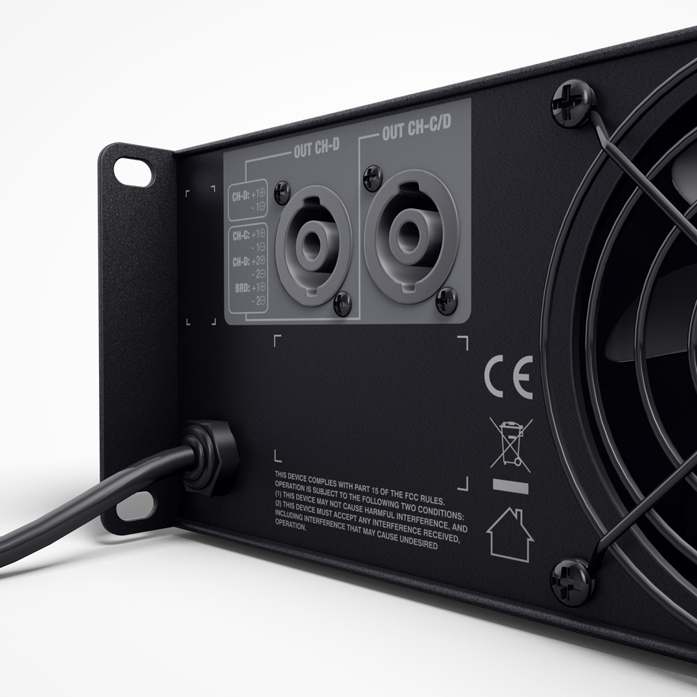 LD Systems DSP 45 K 4-Kanal Endstufe mit DSP