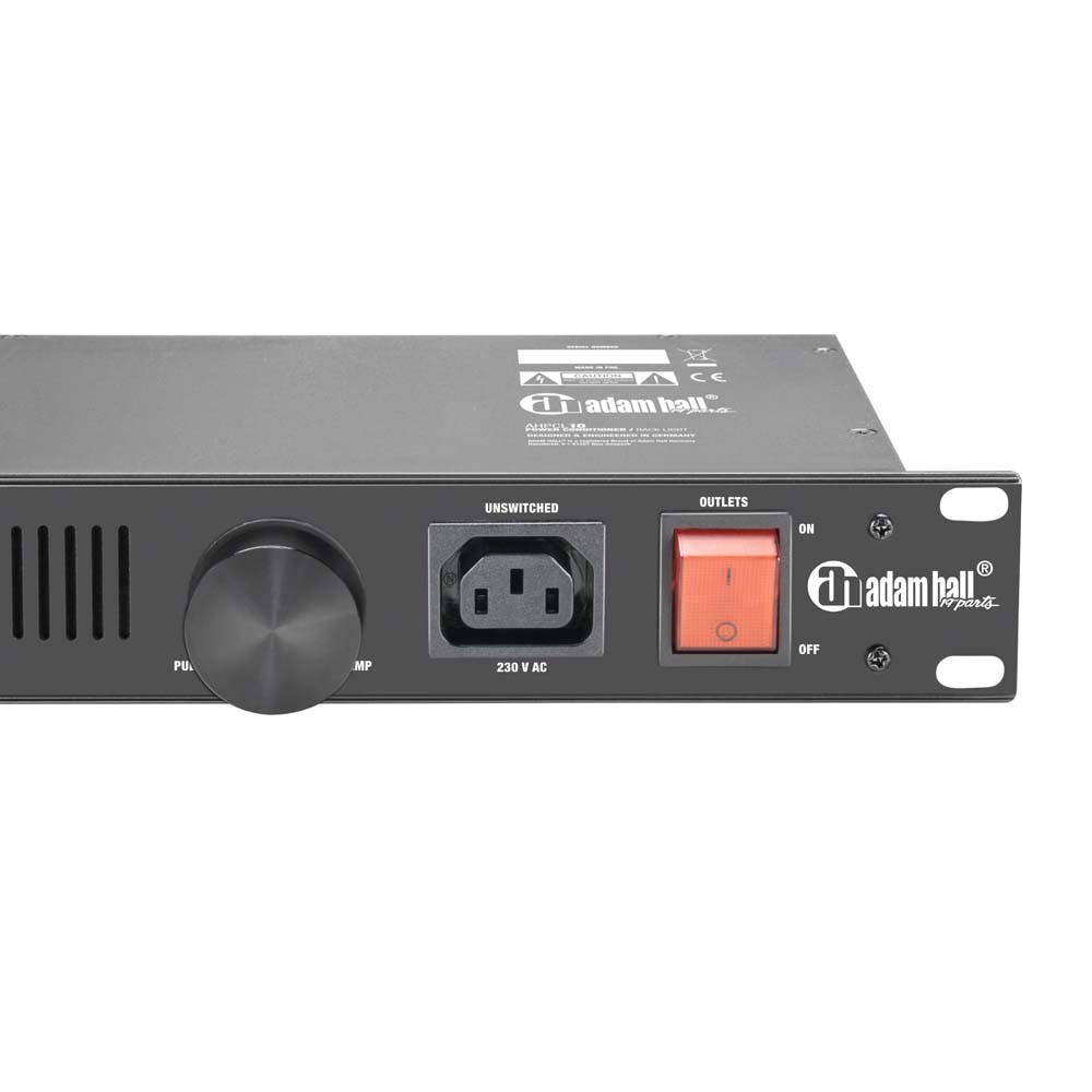 Adam Hall 19" Parts PCL 10 Power Conditioner mit Rack-Beleuchtung
