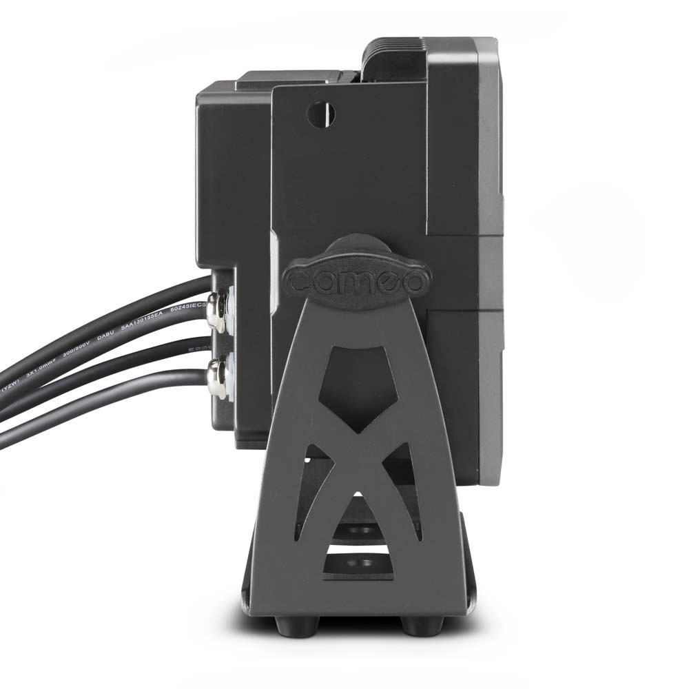 Cameo FLAT PRO FLOOD IP65 TRI Outdoor Fluter mit 60W Tri-Color COB-LED in Schwarzem Gehäuse