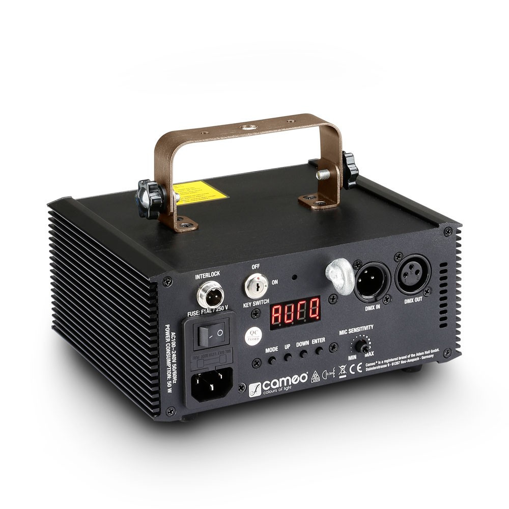 Cameo WOOKIE 400 RGB  Animationslaser 400 mW RGB