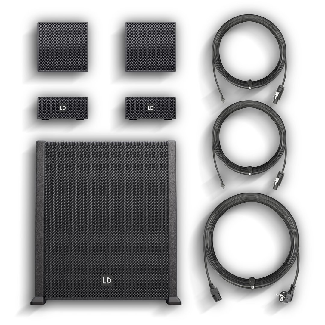 LD Systems CURV 500 AVS Portables Array System AV Set