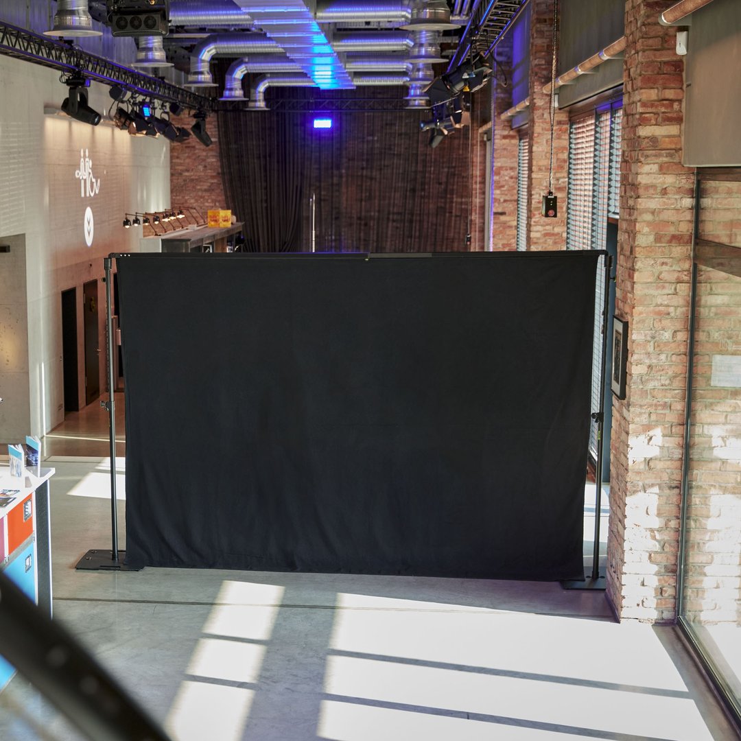 Gravity PAD T Teleskopstange horizontal für Pipe-and-Drape-Vorhangsystem