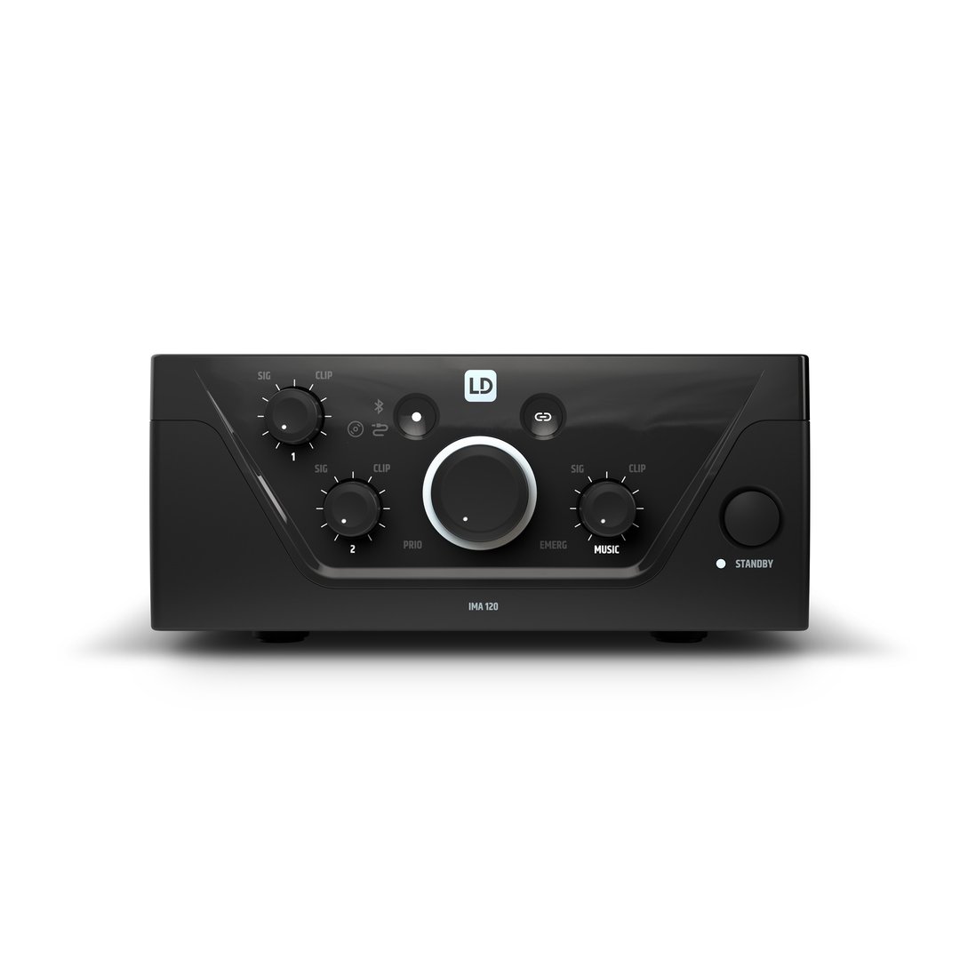LD Systems IMA 120 Installation Mischverstärker 120W @ 4 Ohm / 100 V / 70 V